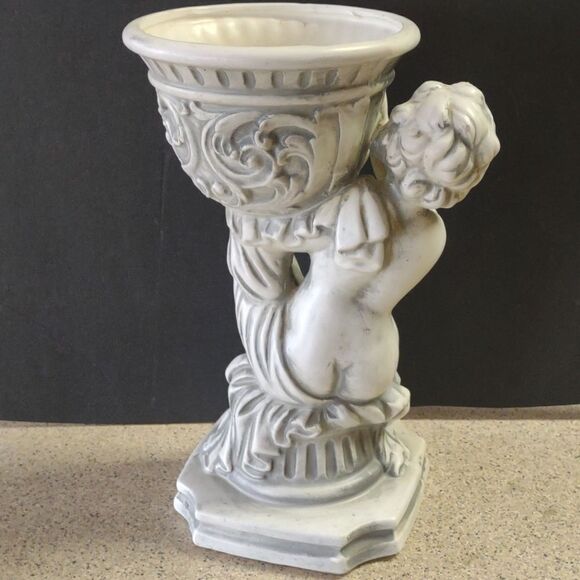 MCM Ceramic Cherub Figure Japan 1960 - Picture 3 of 7